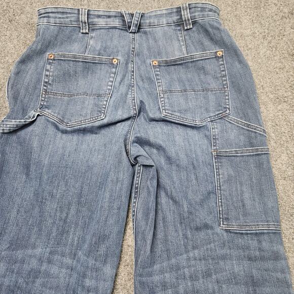 Reinforced Utility‎ Carpenter Jeans 34 (34x33) Blue Workwear - Picture 5 of 11